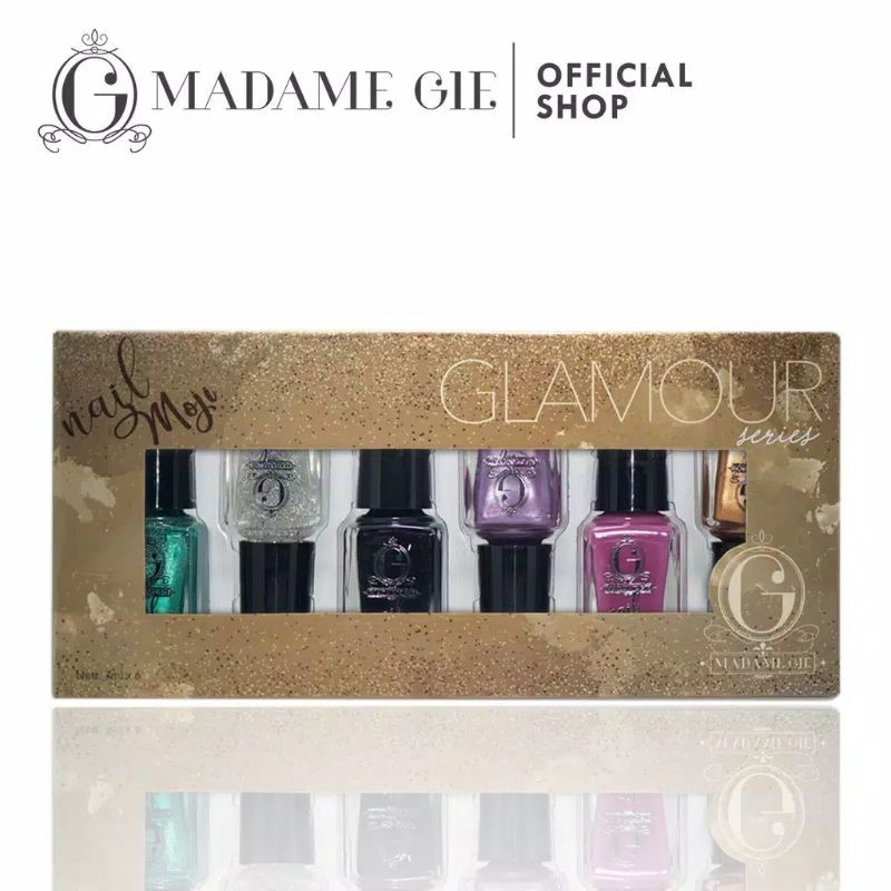 Madam Gie N-Moji GLAMOUR SERIES/Kutek Kuku Madam Gie/Pewarna Kuku Madame Gie