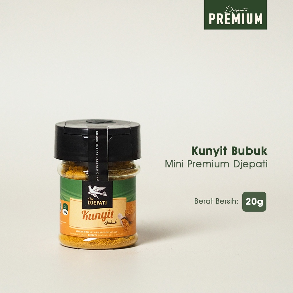 

Cap Djepati Kunyit Bubuk Botol Premium 20 Gr