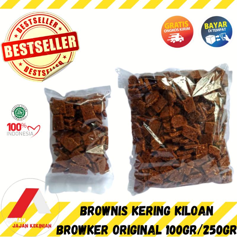 BROWNIS CRISPY - BROWKER BRONIS KERING - KERIPIK BROWNIS