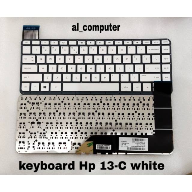 Keyboard Hp Pavilion 13-C white
