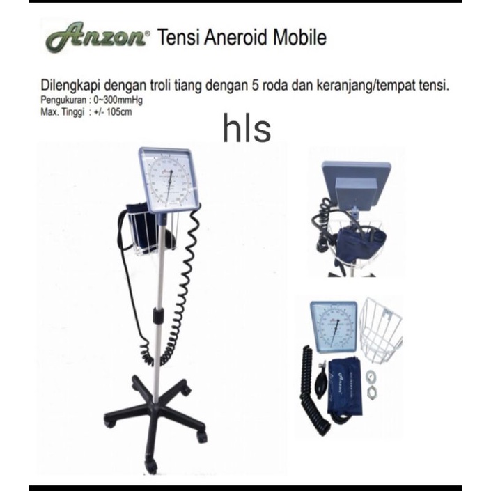 tensimeter aneroid anzon + stand