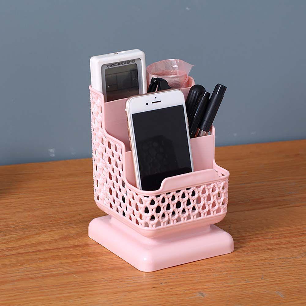 Lanfy Stationery Organizer Tiga Lapisan Wadah Kreatif Pen Bracket Pen Holders Rumah Make Up Brush Holder