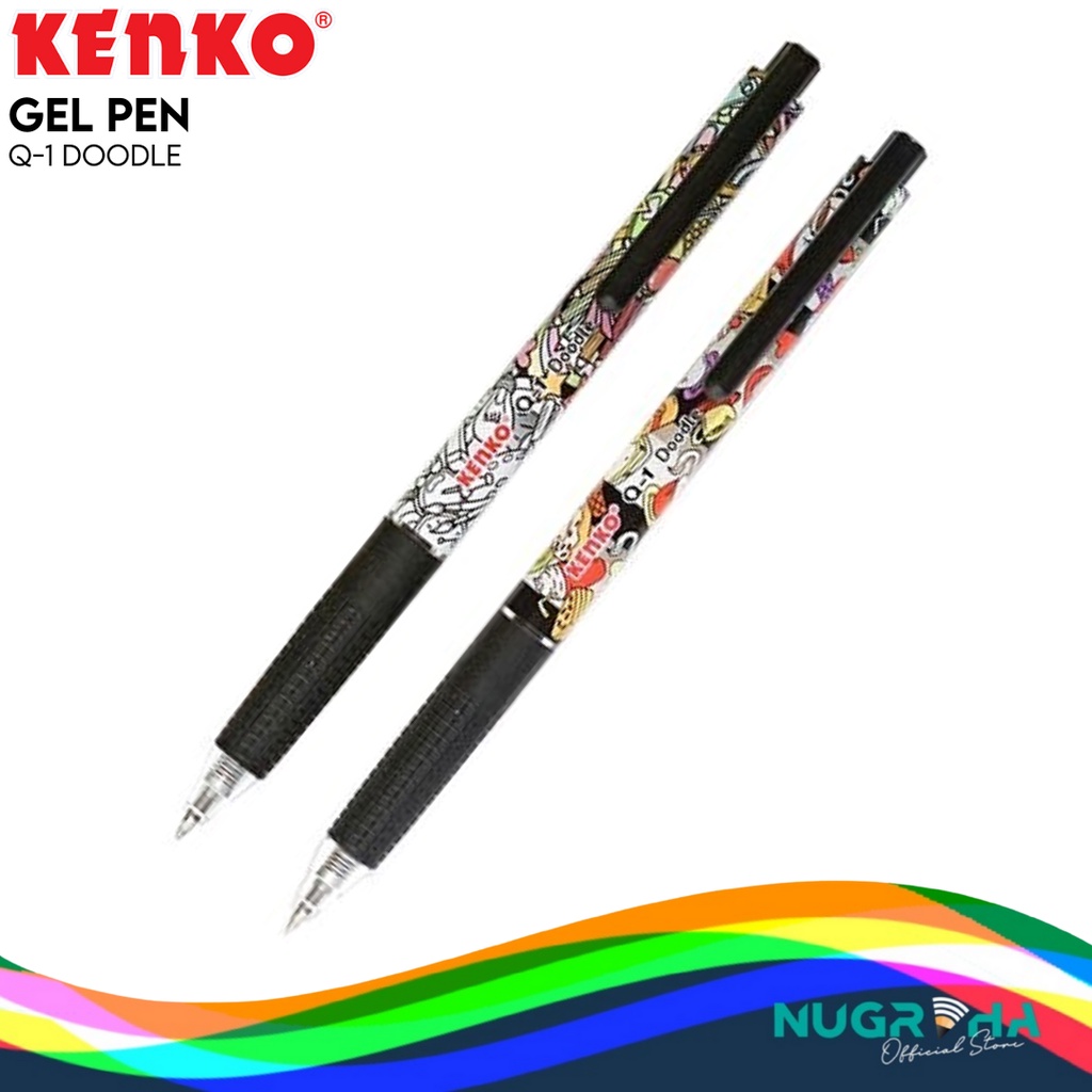 

BALLPOINT / PULPEN / PENA GEL KENKO Q-1 DOODLE