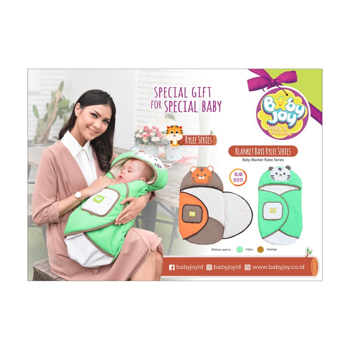 Makassar! Blanket Bayi Baby Joy Rylee Series BJB 5011