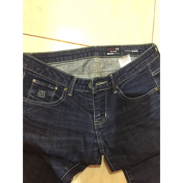 preloved celana Logo Jeans RAW