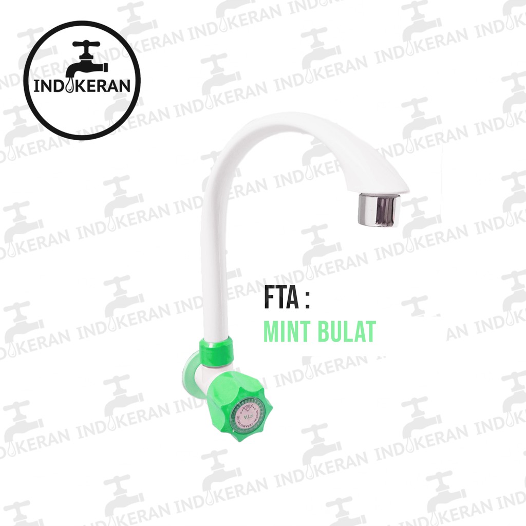 INDOKERAN - Kran Angsa Dapur Cuci Piring FTA - 1/2 Inch - High Quality