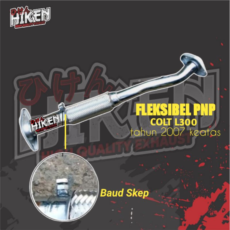 FLEKSIBEL KNALPOT MOBIL PICKUP L300 PNP TAHUN MUDA 2007 KEATAS, DIJAMIN NGIR NGIRR RASA CANTER