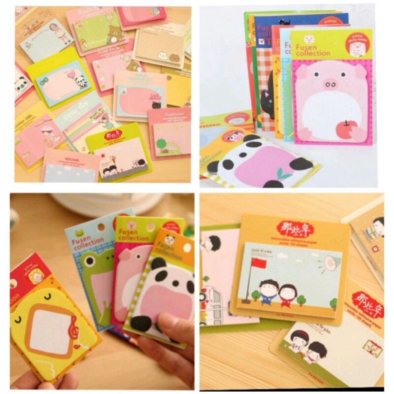 

1 bungkus sticky notes memo paper / tempelan kertas