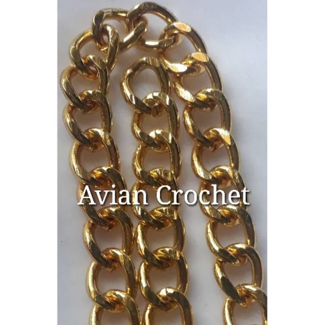 RANTAI TAS TEBAL ( RT 15 GOLD)
