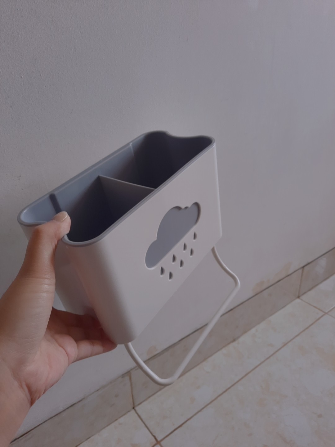 Rak Serbaguna Tempat Alat Dapur Masak Sendok Garpu Kitchen Kamar Mandi 2in1 Bathroom Rack Toilet New