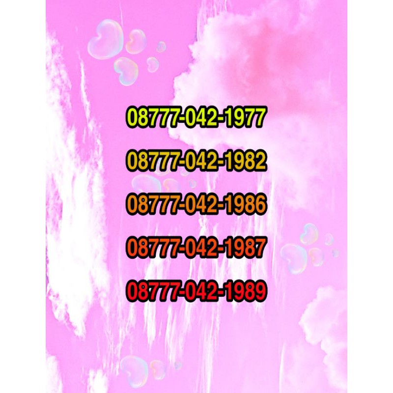 No cantik XL seri tahun