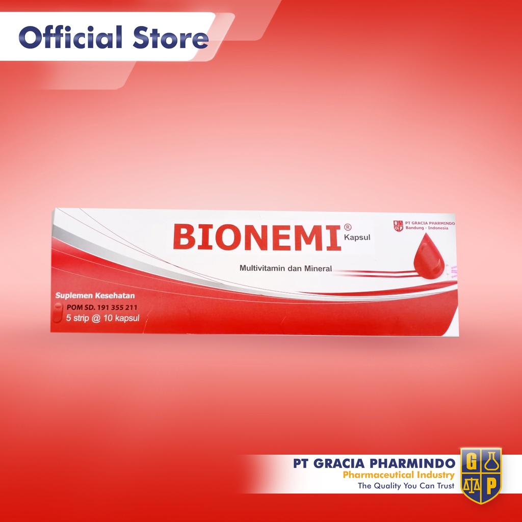 BIONEMI - Suplemen Penambah Darah