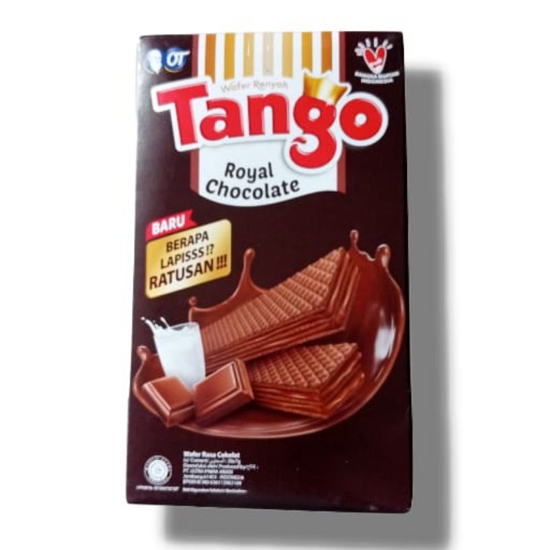 

Wafer Tango Coklat @20 pcs x 7 gram