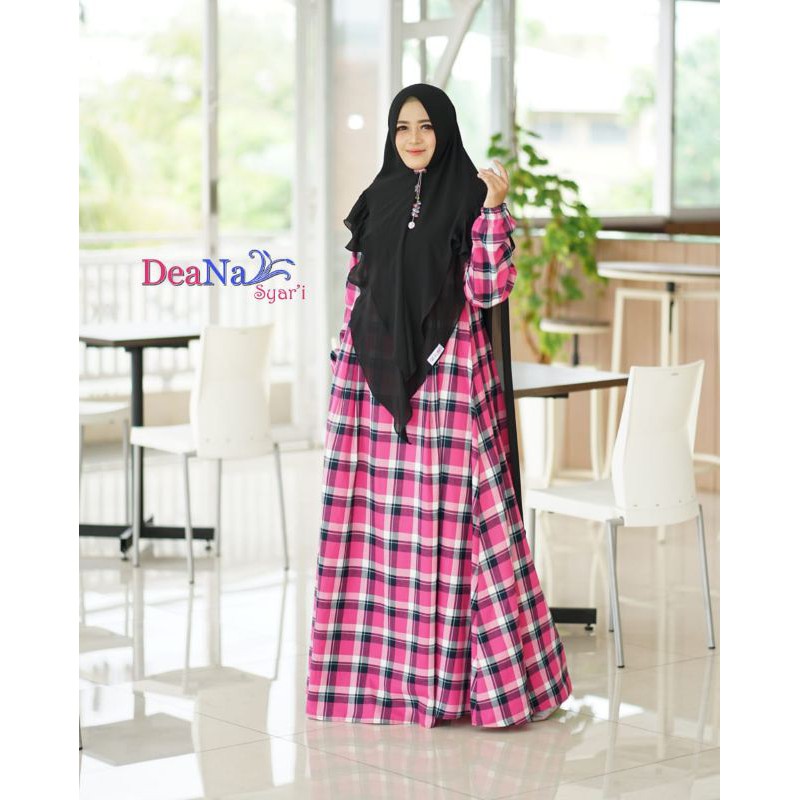 GAMIS KOTAK KOTAK | ALLEEANDRA BY DEANA SYARI