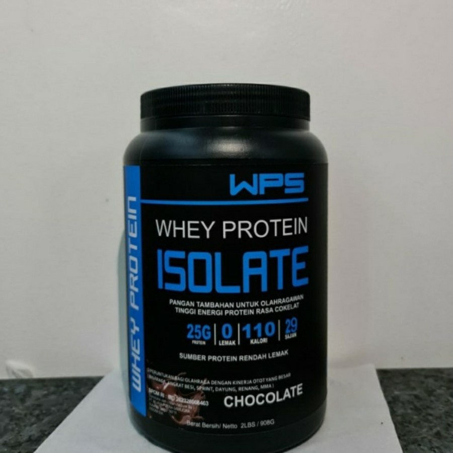 WHEY PROTEIN ISOLATE WPS 2LB BPOM & HALAL