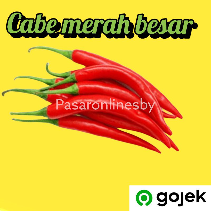 

PASAR GUBENG - Cabe / Lombok Merah Besar
