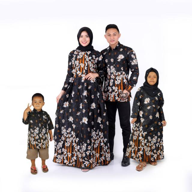 COUPLE KELUARGA GAMIS BATIK