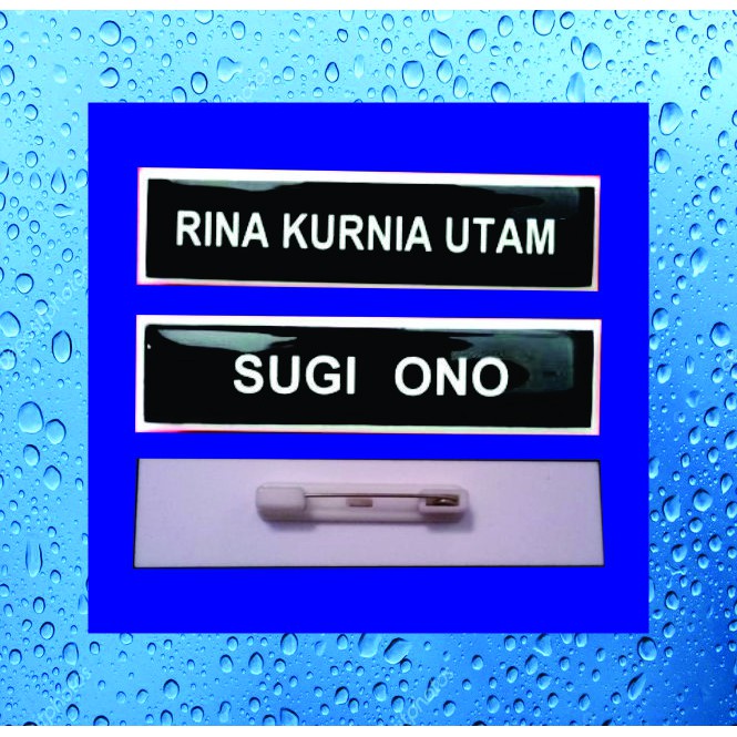 

Name Tag /Nama Dada /Akrilik-Peniti-Magnet