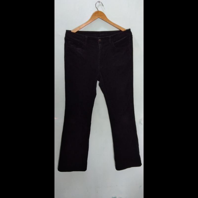 Corduroy jeans uniqlo/celana Corduroy