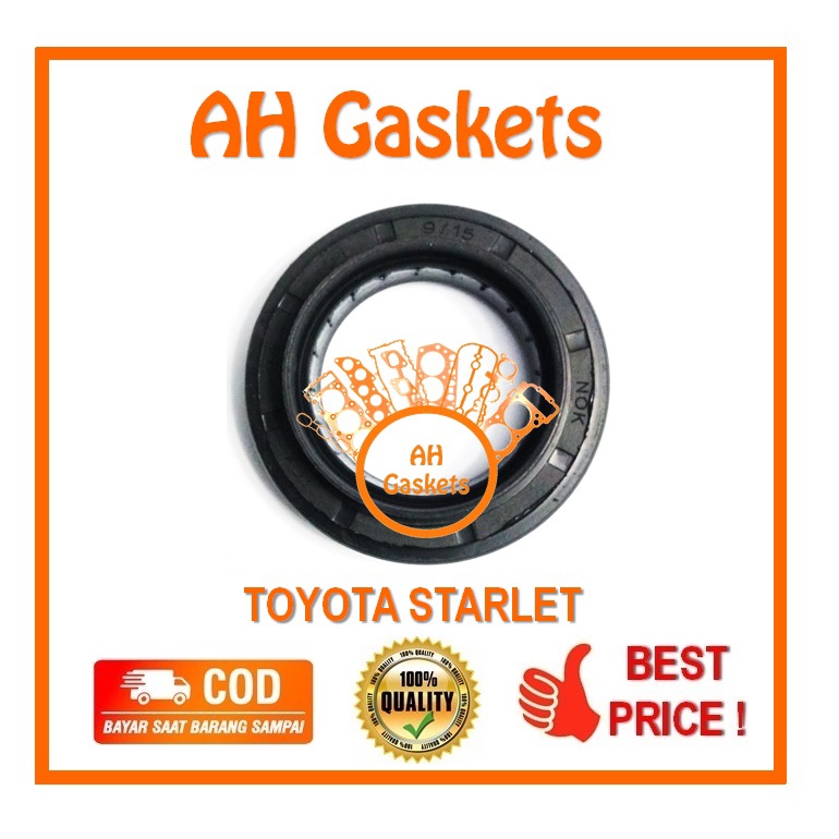 Oil Seal Pinion Toyota Starlet Seal Roda Toyota starlet1000 cc  Toyota Starlet 1300 cc Seal Gardan T