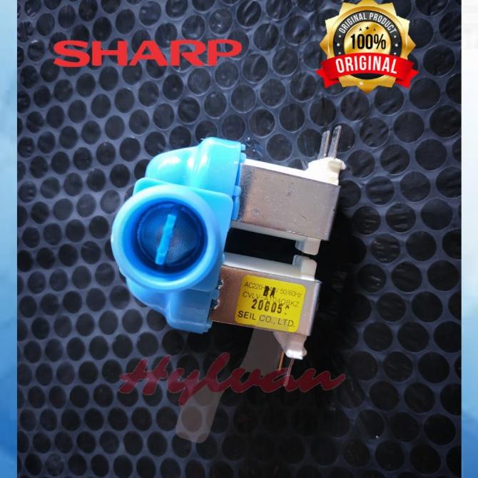 Selenoid Water Inlet Mesin Cuci Double Sharp Original