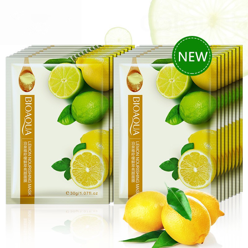 Inilah Manfaat Sheet Mask Bioaqua Lemon 