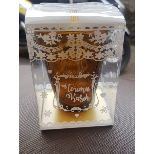 SOUVENIR GELAS KEMAS MIKA