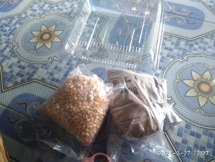 Box / Kotak Mika Bolu Segi Untuk 4 Telur