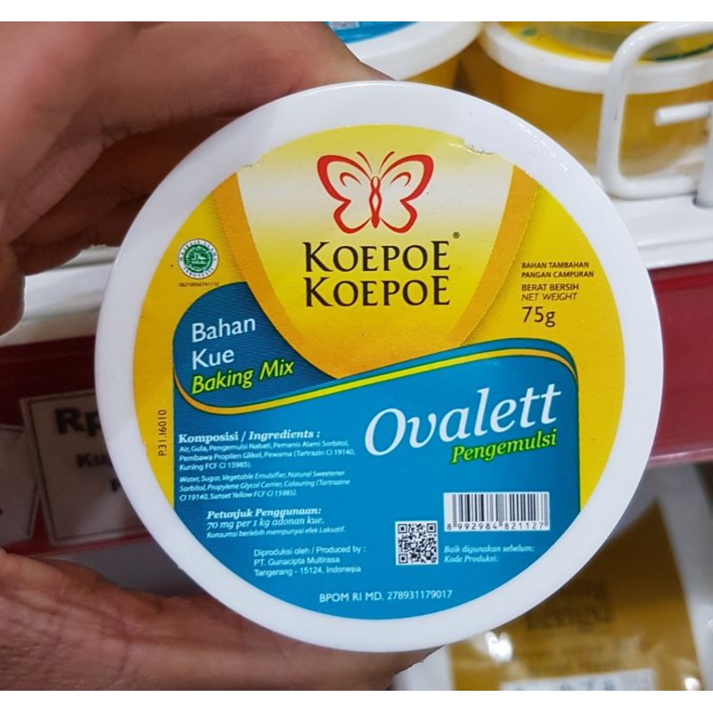 

KOEPOE KOEPOE Ovalett Pengemulsi 75gr