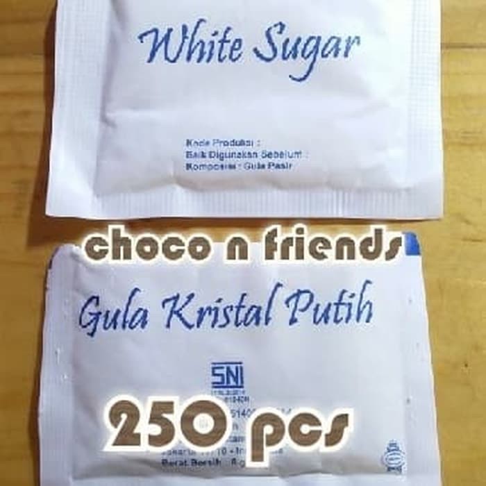 

Promo Spesial - Gula Putih Sachet 8 Gr 250 Sachet