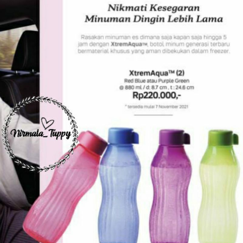 FREE ONGKIR  Xtreme Bottle Botol minum tahan dingin 880 ml
