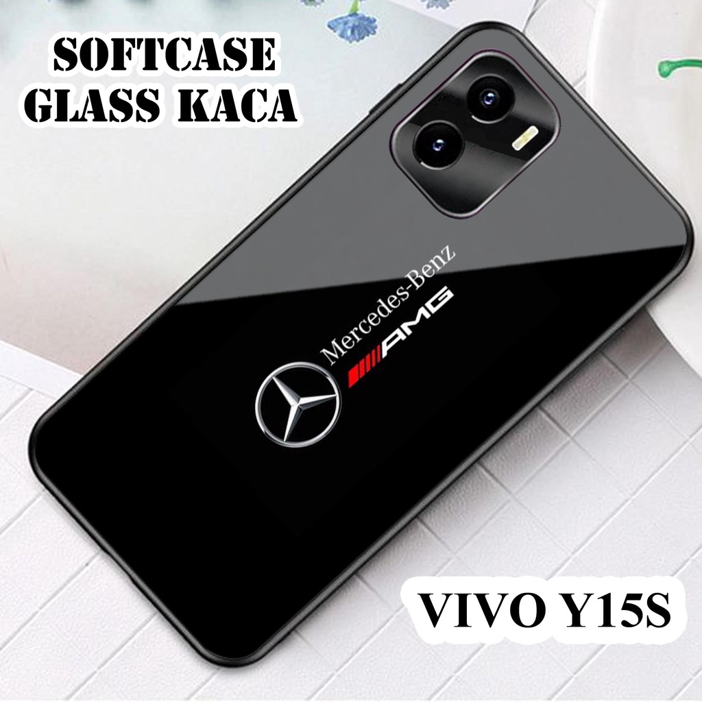 Softcase Glass Kaca VIVO Y15 S - Casing HP VIVO Y15 S[ S41].