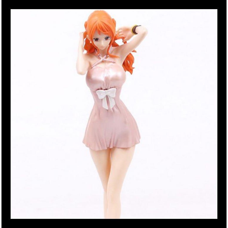 Promo Nami Glitters Glamours One Piece Film Gold Action Figure Action Figure Terupdate Al8