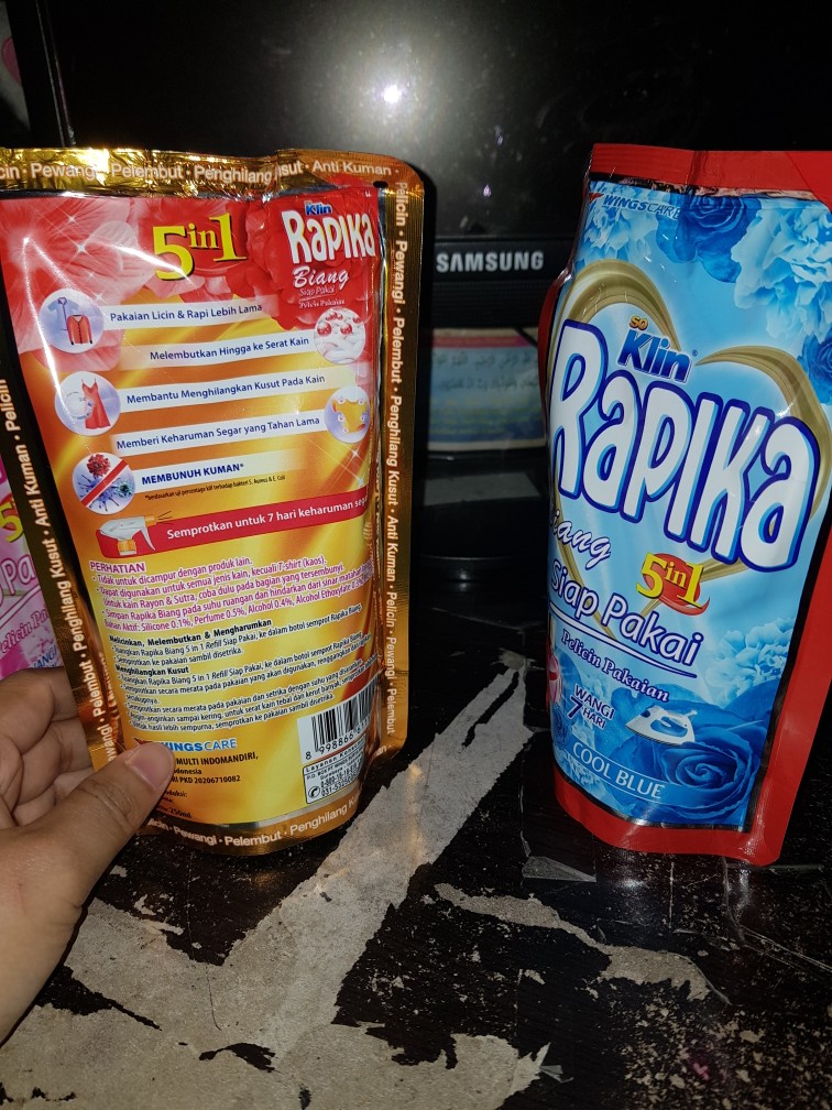 So Klin Rapika Biang Kotak 22ml Isi 4