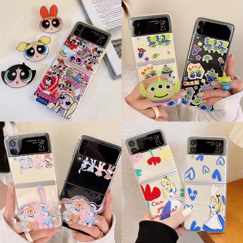 Korean Case Samsung Z Flip 3 Zflip3 Zflip2 Zflip 2 [SUPER CUTE]