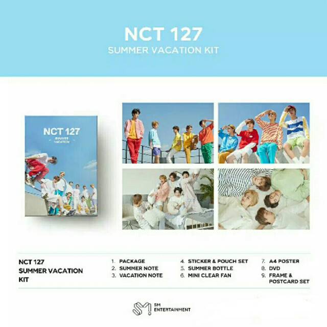 NCT 127 - 2019 NCT 127 SUMMER VACATION KIT