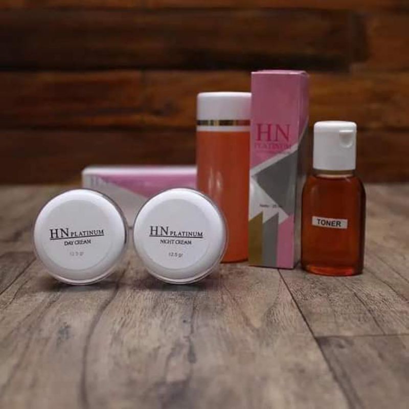 Skincare Skin care Cream krim Glowing Pemutih Wajah Obat Penghilang Jerawat Flek hitam HN Platinum