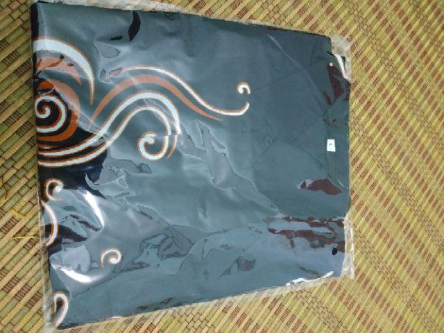 (1kg=5pcs) Kemeja Batik Lengan Pendek Batik Ori Nareswari Kopi Tubruk Batik Solo Seragam Batik Kerja