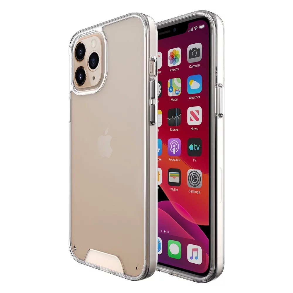 Space Clear Case anti kuning , anti drop , impact case , Premium case , Case iphone-8