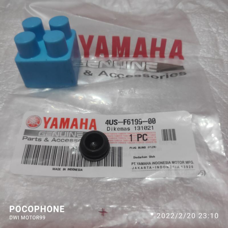 KARET PLUG BATOK LAMPU BELAKANG NOUVO LELE F1ZR VEGA ORIGINAL ORI YAMAHA