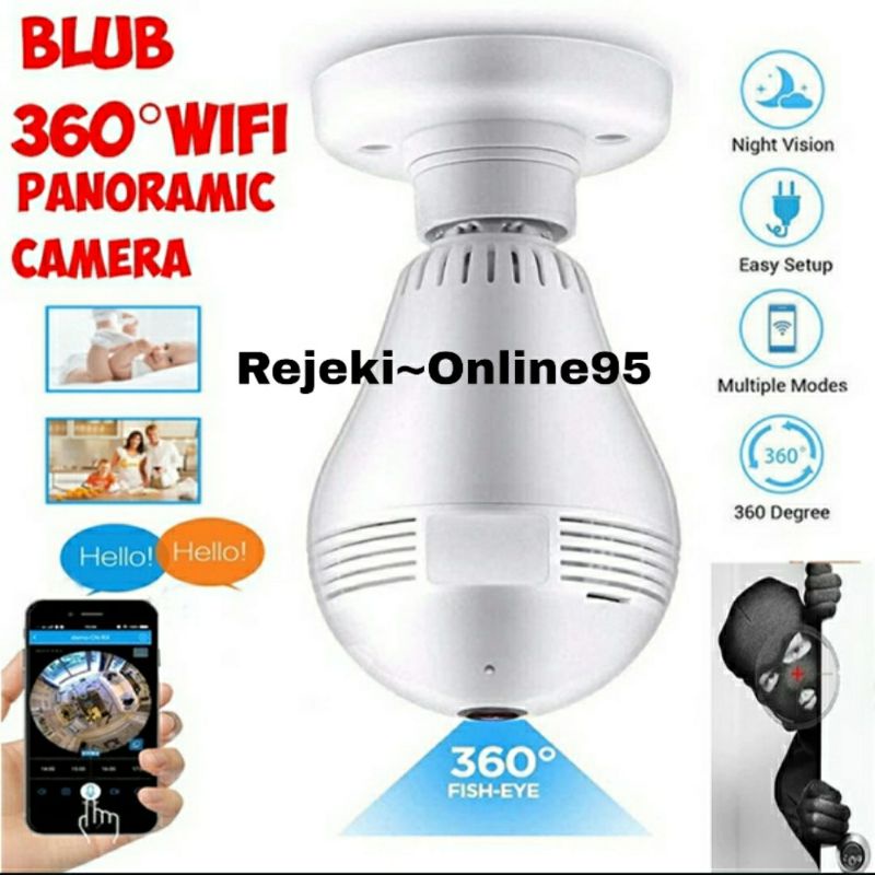 IP BOHLAM 5MP APP V380 / V380 PRO PANORAMIC IP KAMERA CCTV 360'