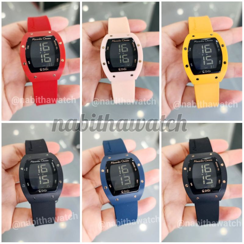 Jam Tangan Wanita Alexandre Christie DIGI AC9360 New 9360 Original Garansi Resmi