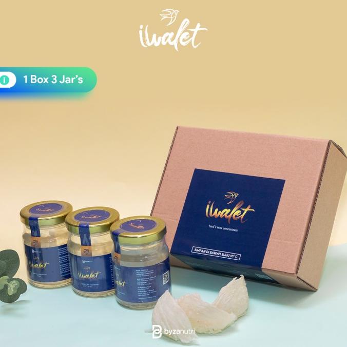 

Iwalet Bird's Nest Concentrate Minuman Sarang Burung Walet 100 ml