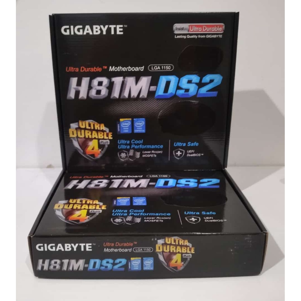 MOTHERBOARD GIGABYTE H81M DS2
