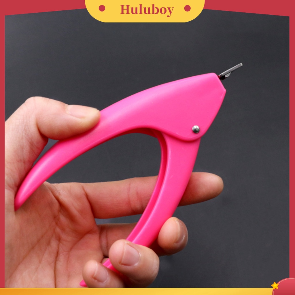 Huluboy Huluboy♡ Klip Penjepit Extension Kuku Palsu Bahan ABS Dapat Digunakan Kembali