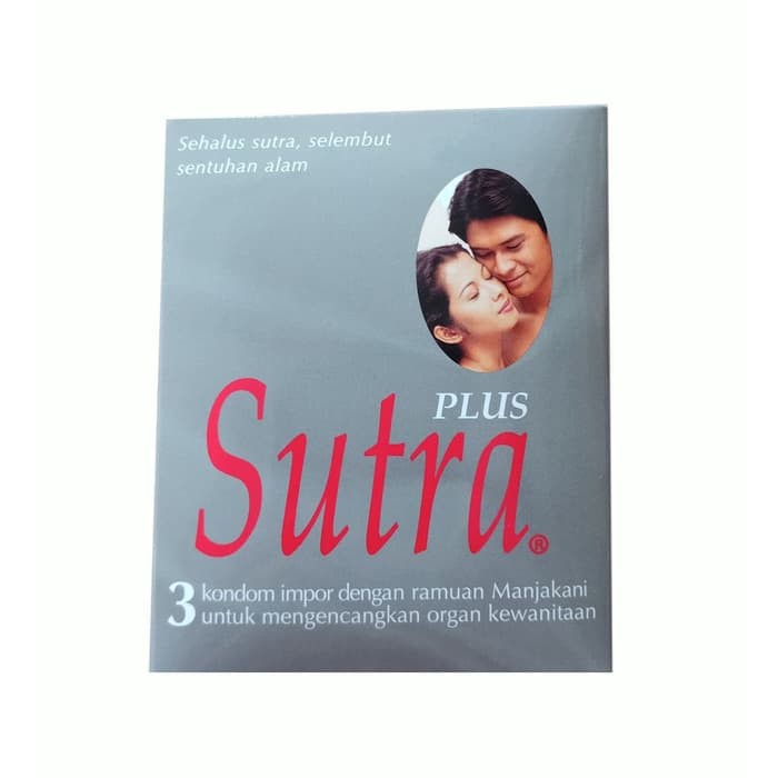 Kondom Sutra 3's - Sutra Classic Merah, Sutra OK Hitam, Sutra Gerigi Biru, Sutra Plus Abu-Abu