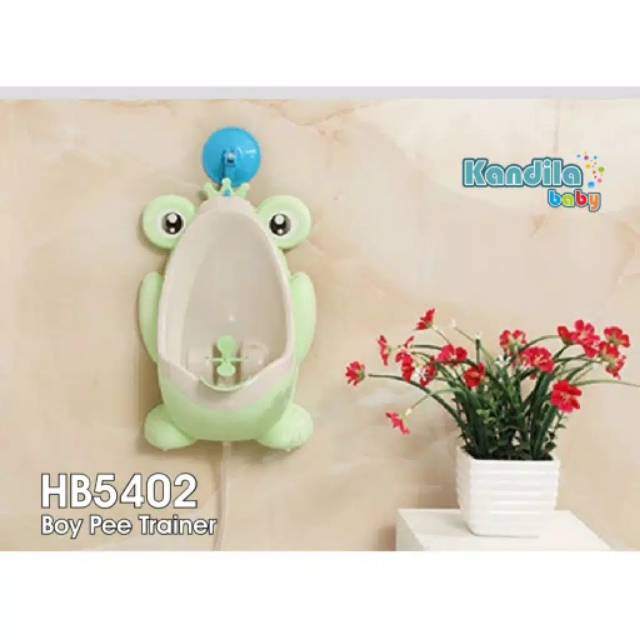 Kandila Frog Pee Box Training Potty / Pispot Kencing Bayi Laki-Laki HB5402 sy25 S1