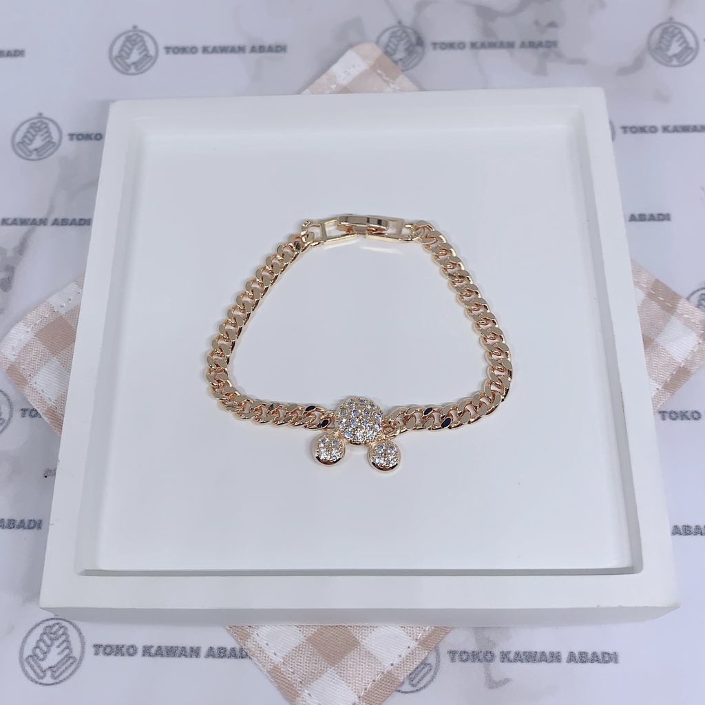 Gelang Tangan Xuping Gold Anak Perempuan Permata Glowing Mass *11