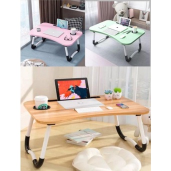 

Meja Kayu Belajar Lipat Meja Portable Laptop Warna Polos Minimalis Multifungsi Kuat Murah