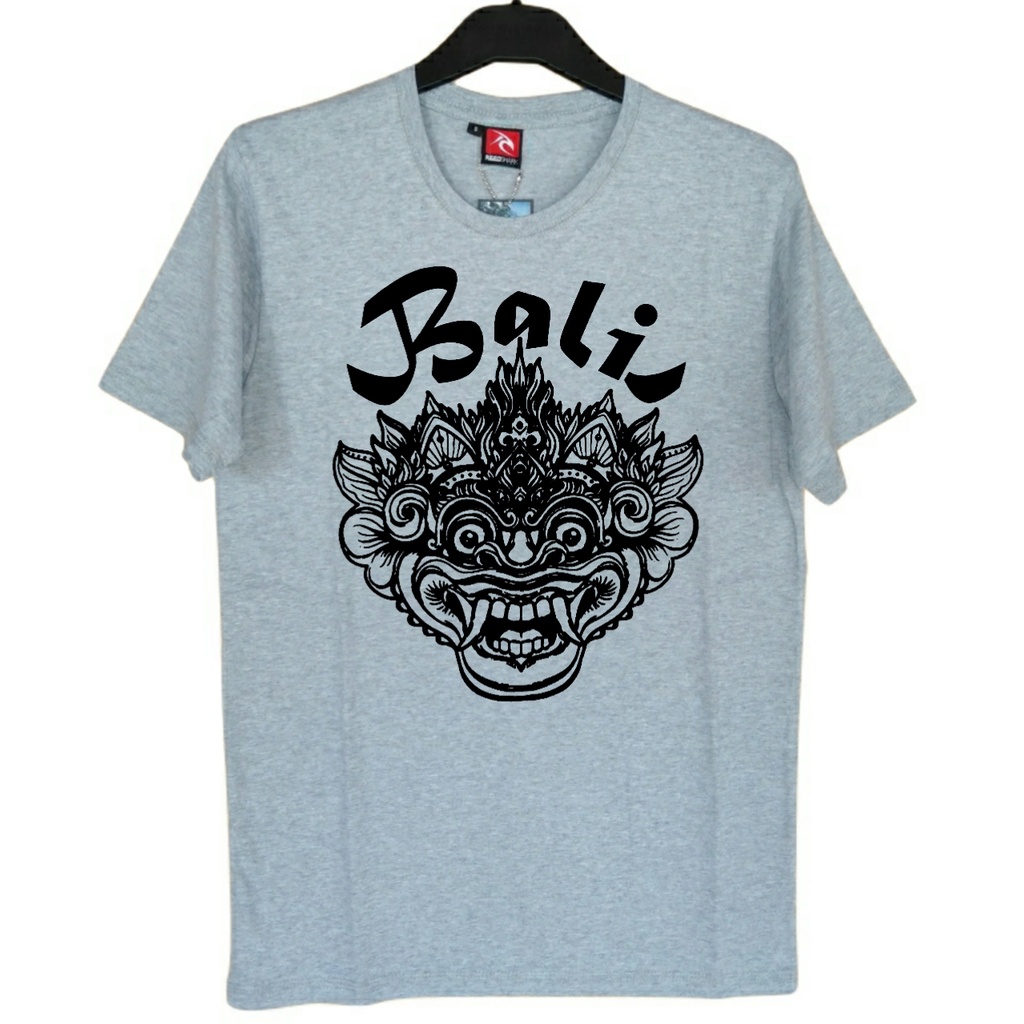 Baju Kaos Dewasa BALI BARONG - Baju Pria Wanita Kaos Pantai Bali Keren Bludru Premium REEDSHARK